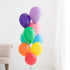Inflated Rainbow <br> Helium Balloon Bunch